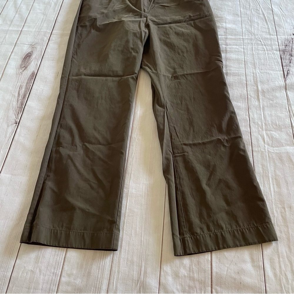 J. Jill Genuine Fit Below Waist Pants Trousers Womens 12 Brown Straight Wide Leg - Picture 6 of 14